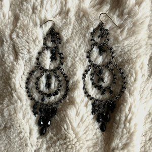 Express Chandelier Beaded Earrings